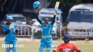Fanny Utagushimaninde: Rwanda batter is youngest woman to make T20 international century