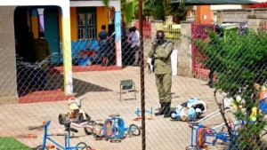 Four toddlers stabbed to death at Ugandan nursery school