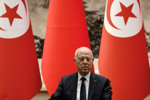 Tunisia opposition protests against president amid economic discontent