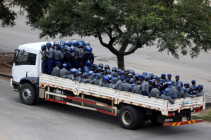 A quiet day in Harare after Zimbabwe’s shutdown call